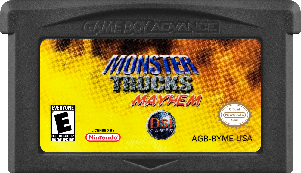 Monster Trucks Mayhem media 2 for GameBoy Advance